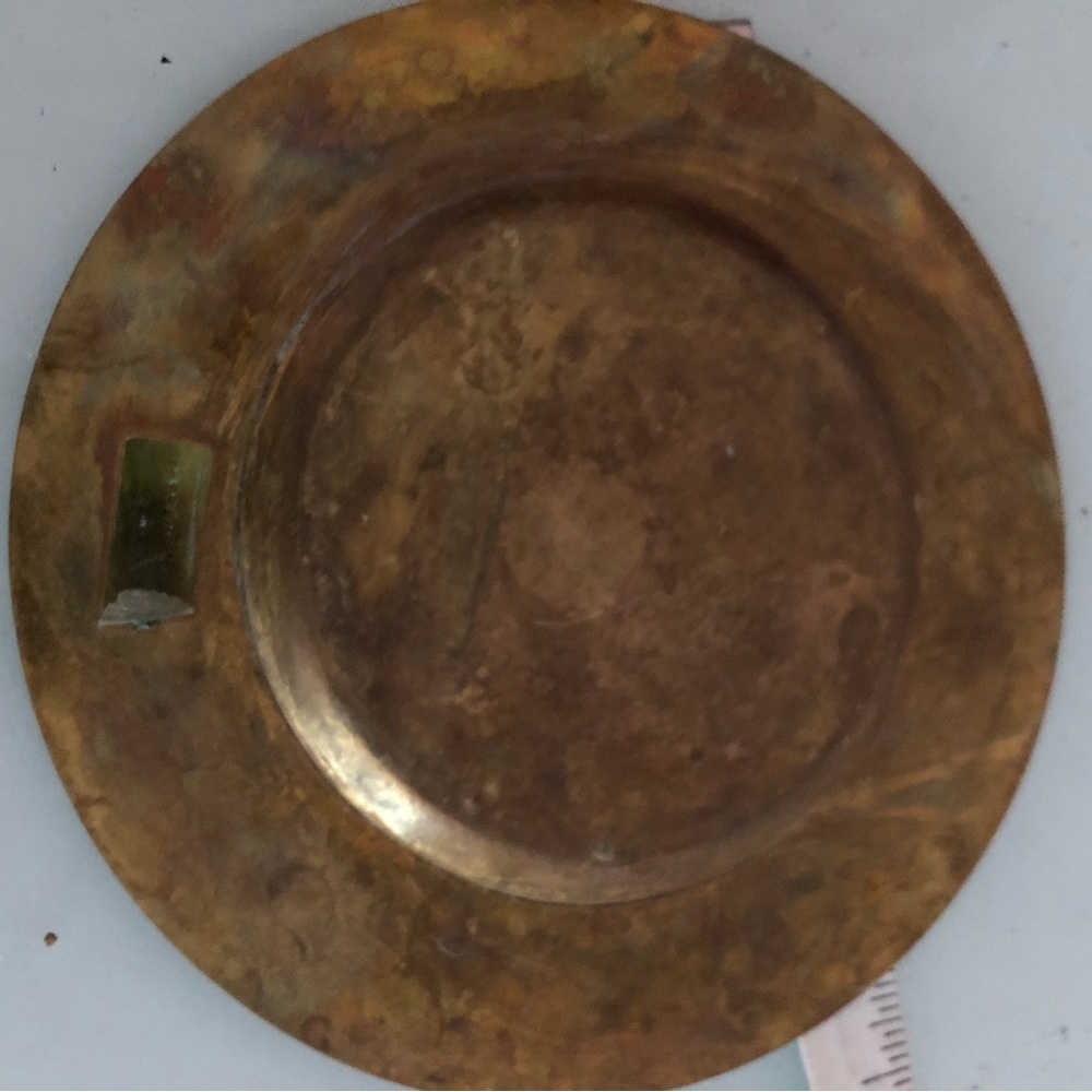 Vintage Brass coaster